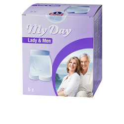 MY DAY malla sujecion unisex talla L 5 uds