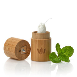 HILO DENTAL ESTUCHE DE BAMBu 2 pz