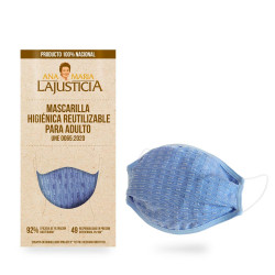 MASCARILLA higienica reutilizable 30 lavados 1 pz