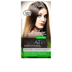 KERATIN ANTI FRIZZ alisado sin plancha extra brillo 30 dias