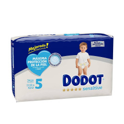 DODOT SENSITIVE T5 panales 11 16 kg 42 u