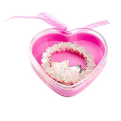 ACCESSORIOS EN CAJITA CON FORMA DE CORAZoN lote 5 pz