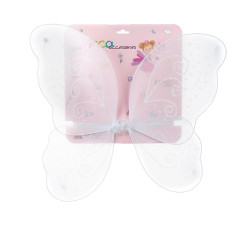 ALITAS DE MARIPOSA blancas 1 pz