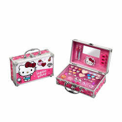 HELLO KITTY MALETIN ALUMINIO MAQUILLAJE lote 31 pz