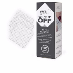WIPE IT OFF lint free nail wipes 300 u