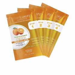 COMPLETE PEDICURE MANICURE ORANGE lote 4 pz