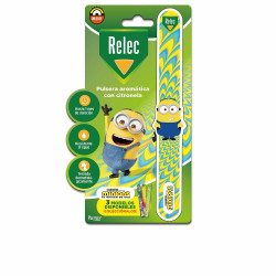 RELEC PULSERA aromatica con citronela minions amarillo 1 u