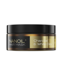 HAIR MASK charcoal white clay 300 ml