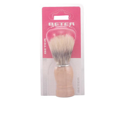 BROCHA DE AFEITAR mango madera pelo sintetico 1 u