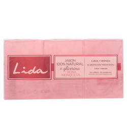 JABoN 100 NATURAL GLICERINA Y ROSA MOSQUETA lote