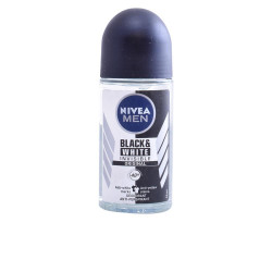 MEN BLACK WHITE INVISIBLE desodorante roll on 50 ml