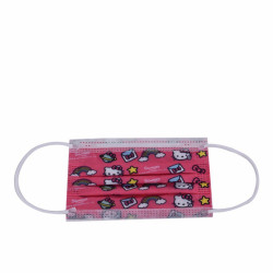 HELLO KITTY mascarilla quirurgica infantil 10 pz
