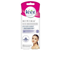 BANDAS DE CERA depilatorias faciales pure piel sensible 20 u