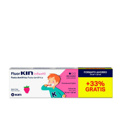 FLUORKIN INFANTIL pasta dentifrica fresa 75 25 ml