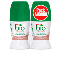 BIO NATURAL 0 INVISIBLE DEO ROLL ON LOTE 2 pz