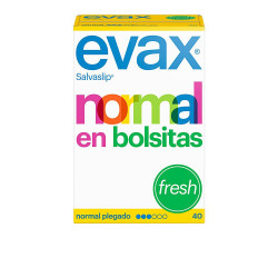 SALVA SLIP normal fresh en bolsitas 40 uds
