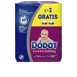 DODOT ACTIVITY toallitas humedas recambio 216 uds
