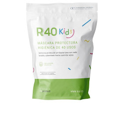 R40 KIDS mascara protectora higienica 40 usos 7 12 anos 1 pz