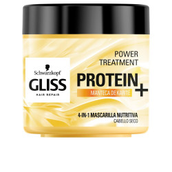 GLISS PROTEIN mascarilla nutricion cabello seco 400 ml