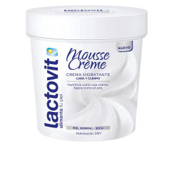 LACTOVIT ORIGINAL MOUSSE CREME cara cuerpo 250 ml