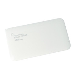 CAJA PORTA MASCARILLAS blanca
