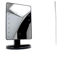 MAKEUP mirror LED light black 525 gr