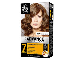 COLOR ADVANCE 534 castano claro dorado cobrizo