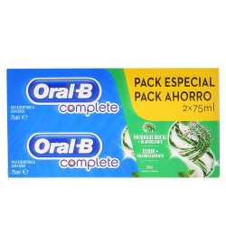 COMPLETE DENTIFRICO ENJUAGE BLANQUEANTE LOTE 2 x 75 ml